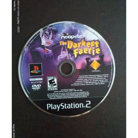 Neopets The Darkest Faerie PS2 - Picture 1 of 3